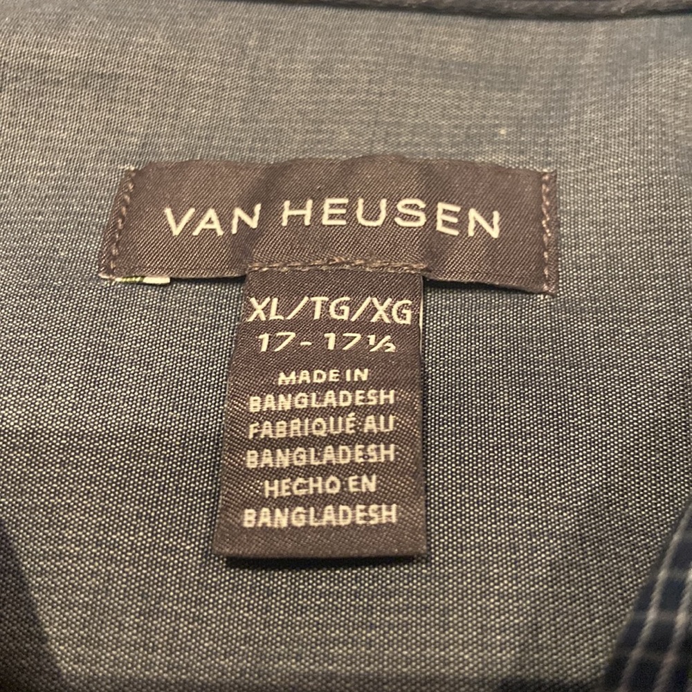 VAN HEUSEN NWT Size XL Classic Fit Air Temperature Activated Cooling Zone Shirt - Picture 2 of 9